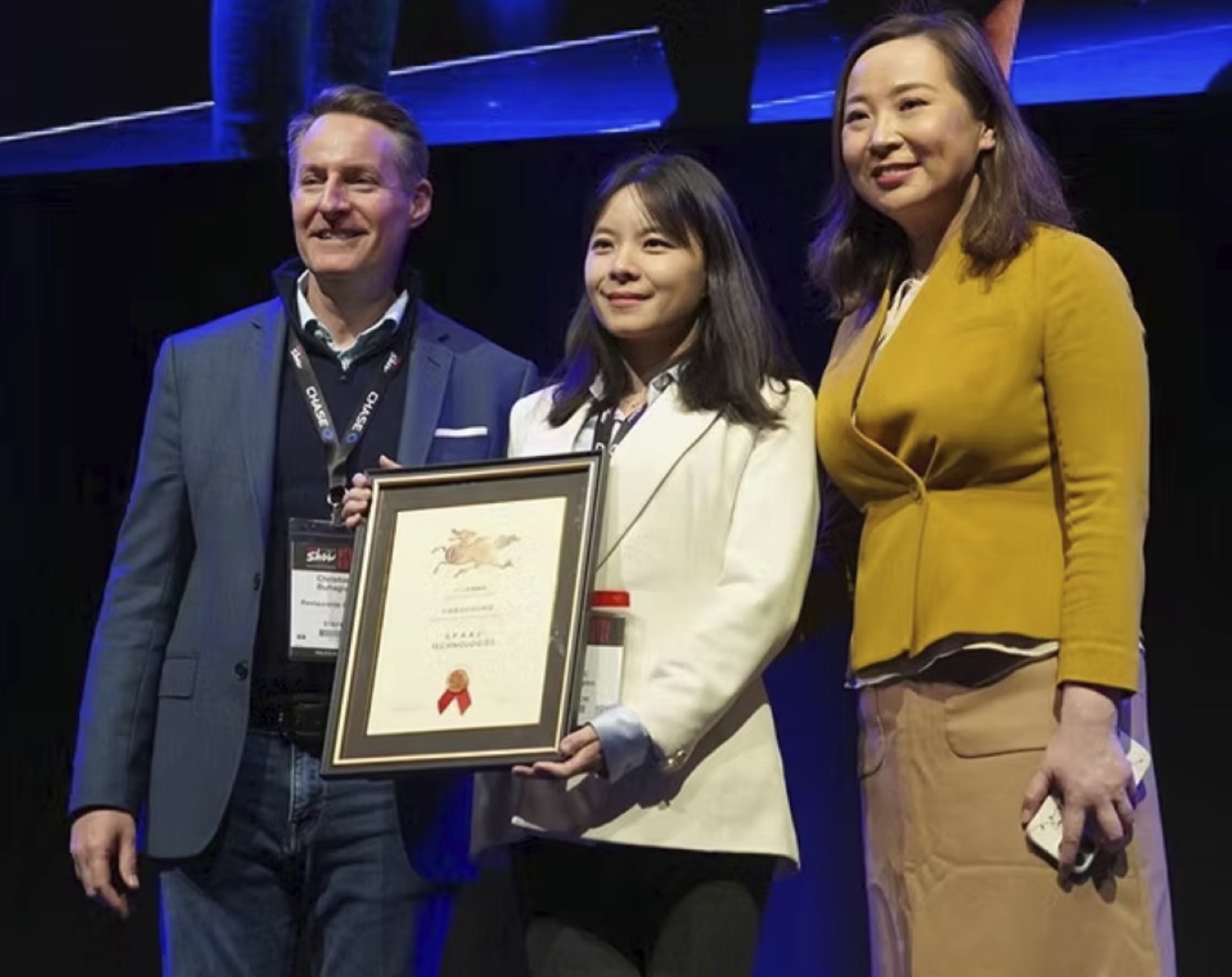 SPARC Technologies presented with the Technology Innovation Award (Golden Kirin Award)